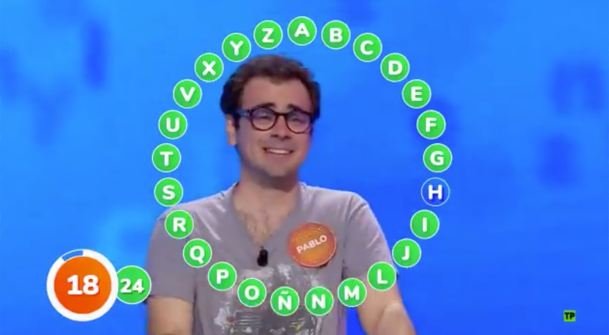 Pablo Díaz no se lleva el bote en &#39;Pasapalabra&#39;