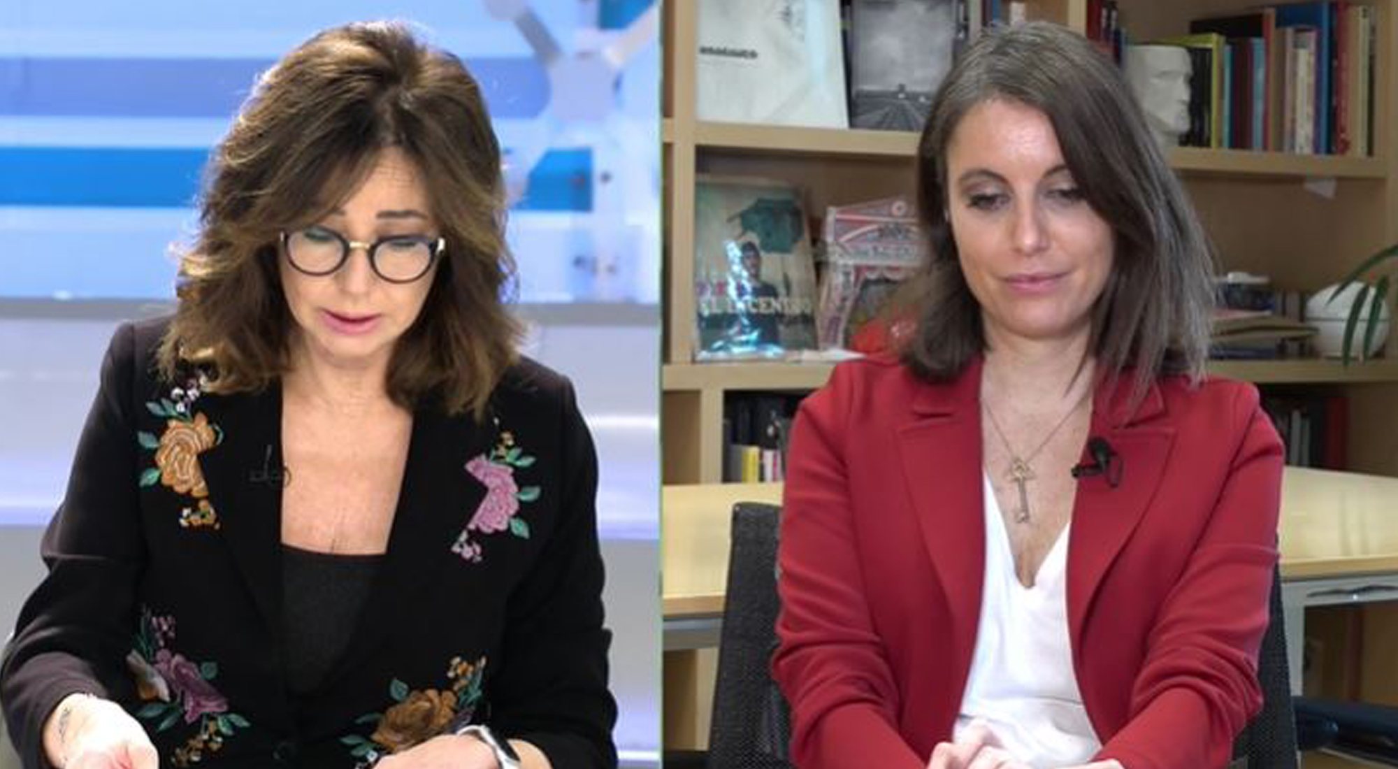 Ana Rosa Quintana y Andrea Levy