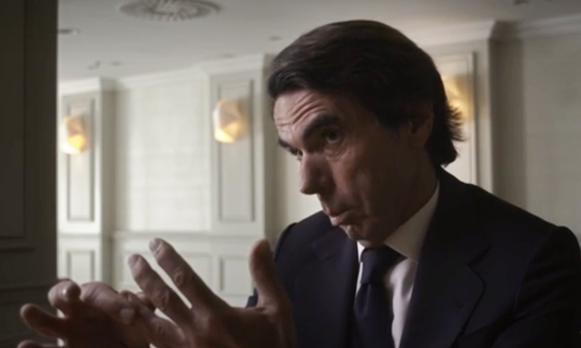José María Aznar en 'Lo de Évole'