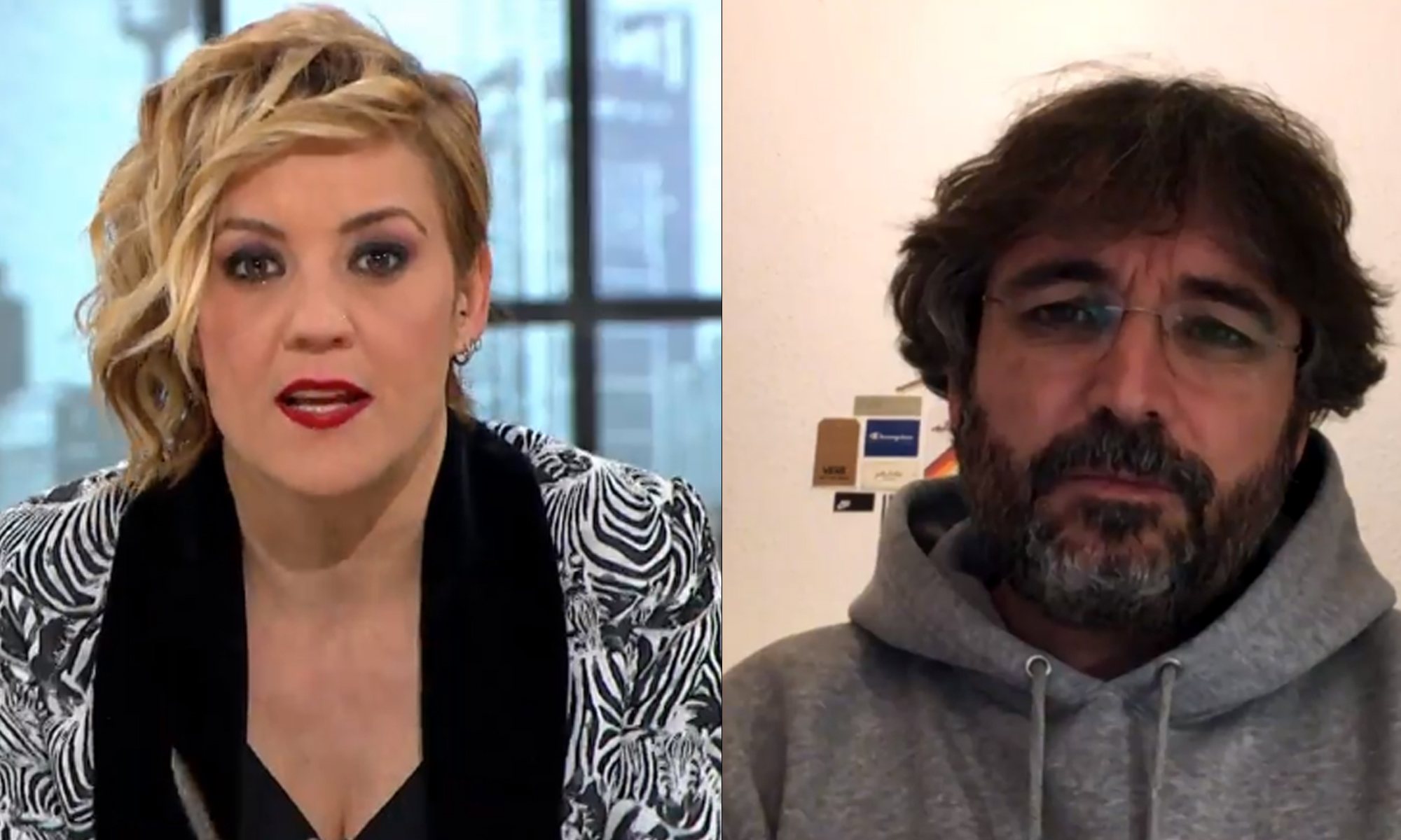 Cristina Pardo y Jordi Évole en &#39;Liarla Pardo&#39;