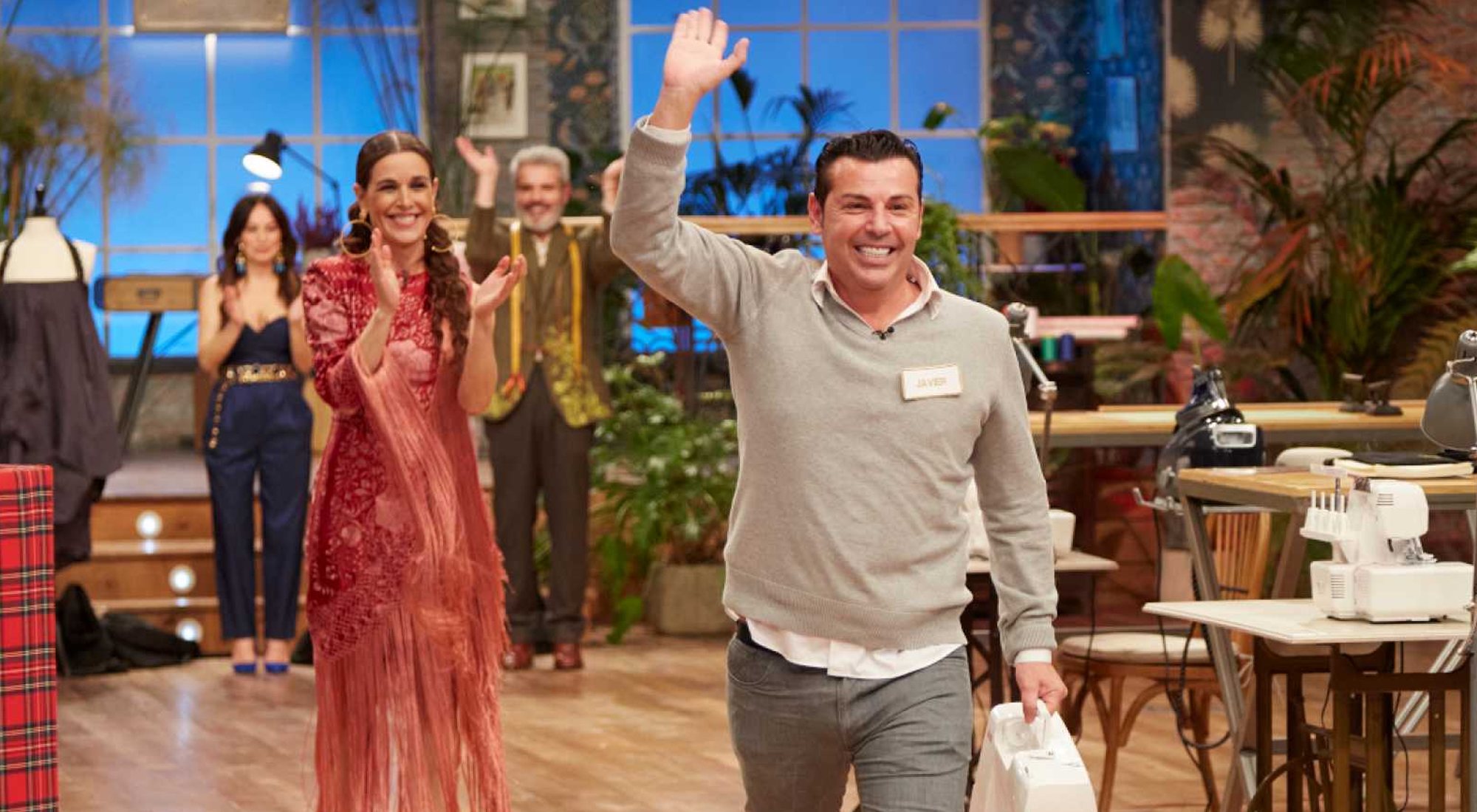 Javier se despide del taller de &#39;Maestros de la costura 4&#39;