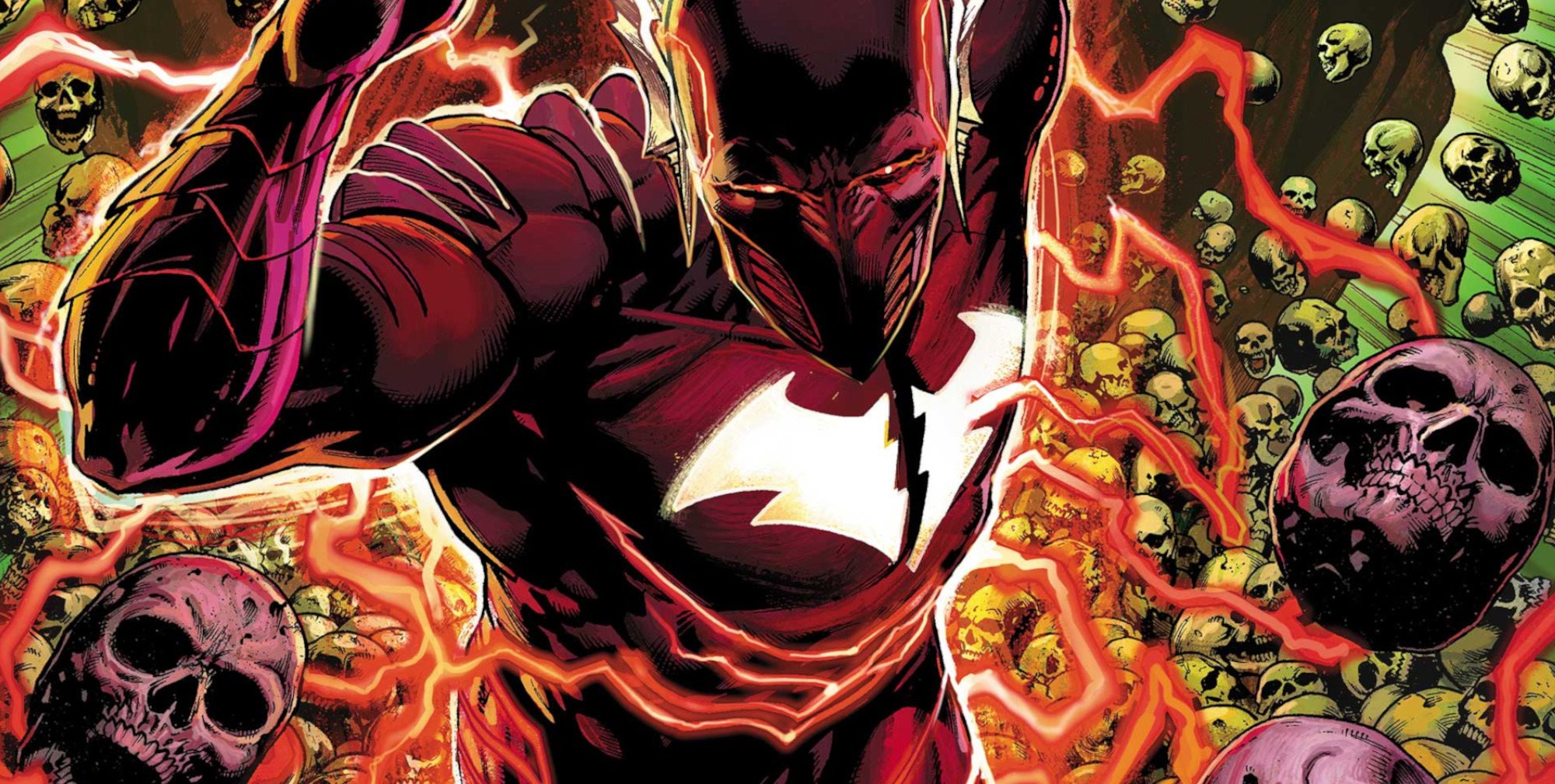 Muerte Roja en las páginas de los cómics de DC