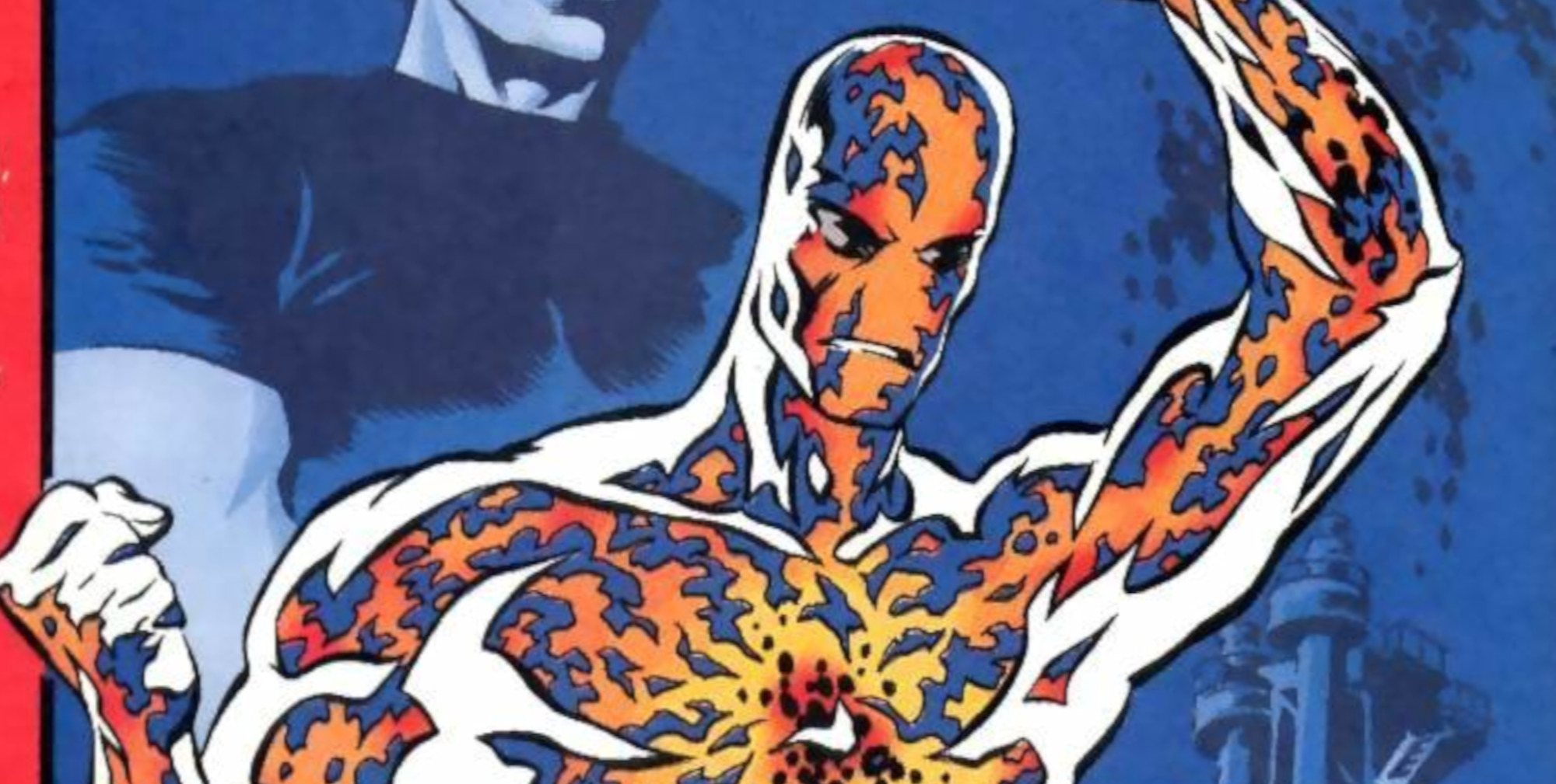 El villano Replicante dibujado para los cómics de DC