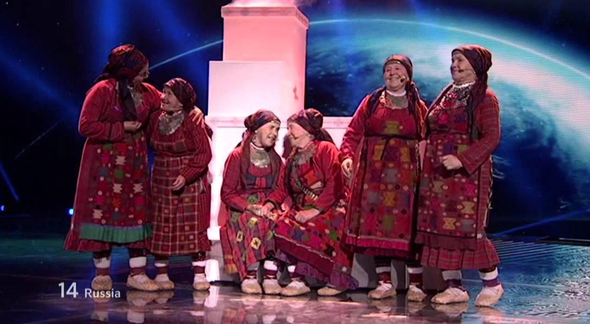 Rusia en Eurovisión 2012, último año con el que hizo una preselección en abierto
