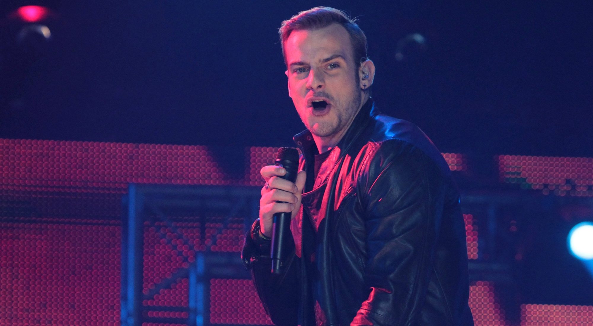 Àlex Casademunt durante el concierto de 'OT: El reencuentro'