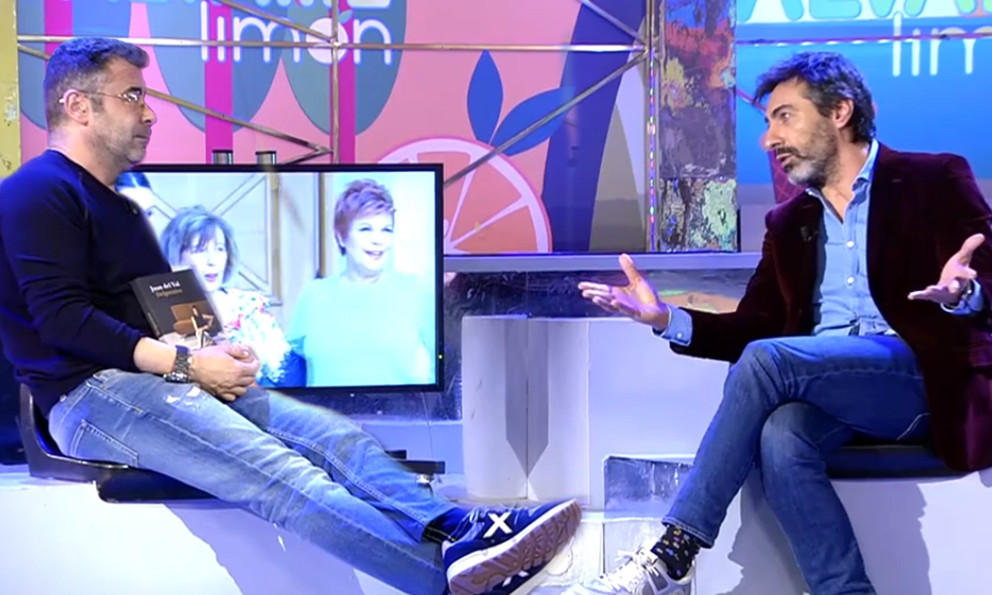 Jorge Javier Vázquez y Juan del Val en 'Sálvame'