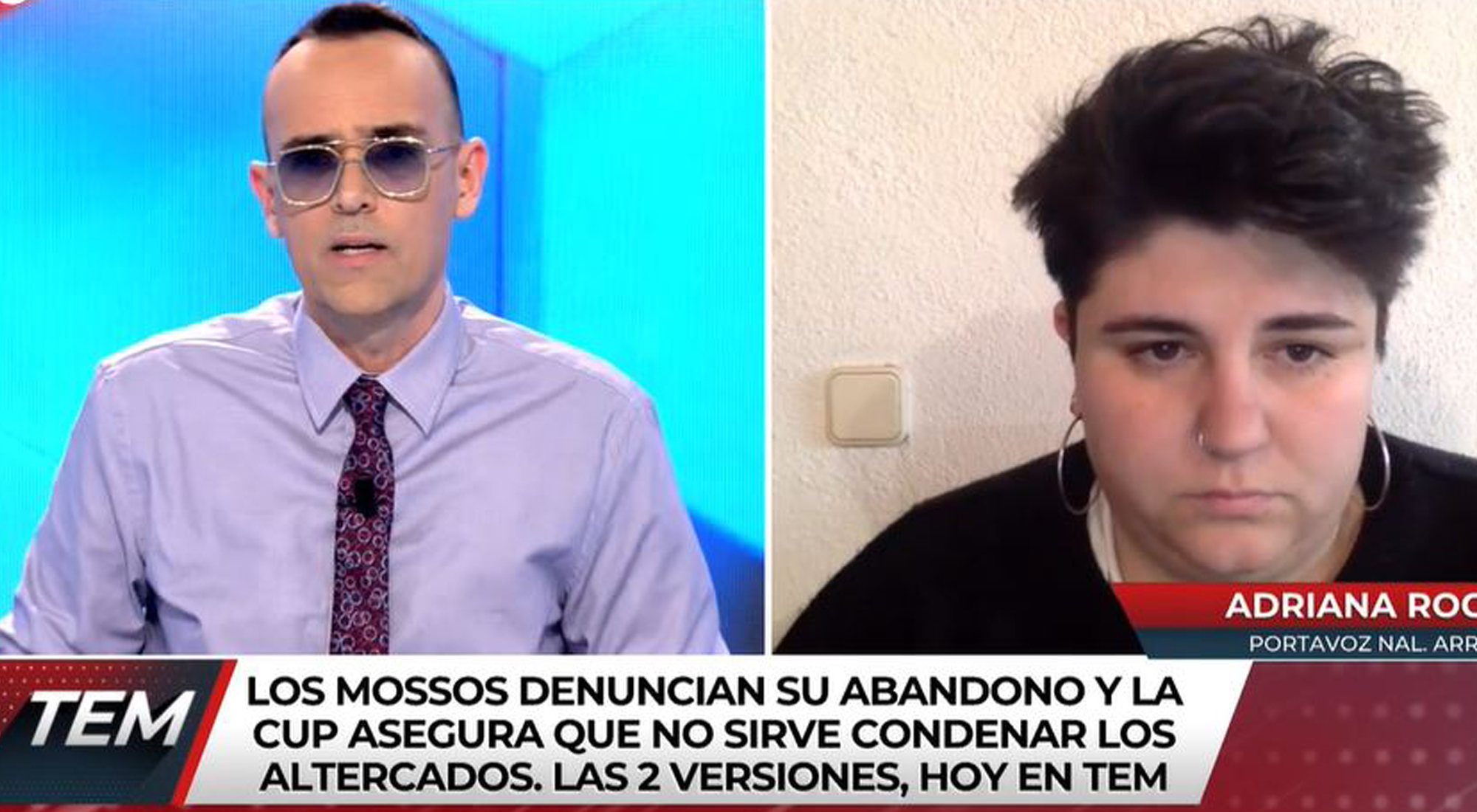 Risto Mejide entrevista a Adriana Roca, portavoz de Arran