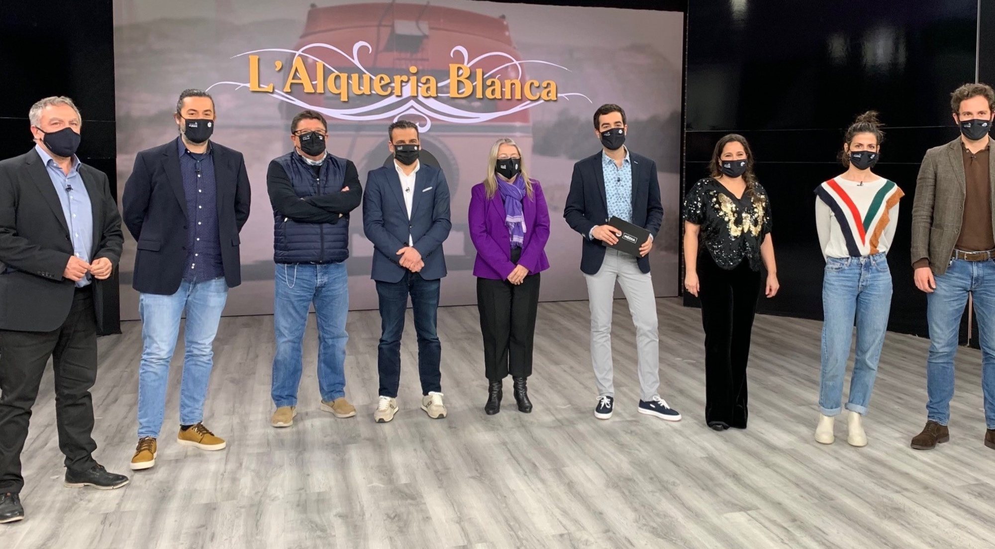 La rueda de prensa de la temporada 12 de 'L'Alqueria Blanca'