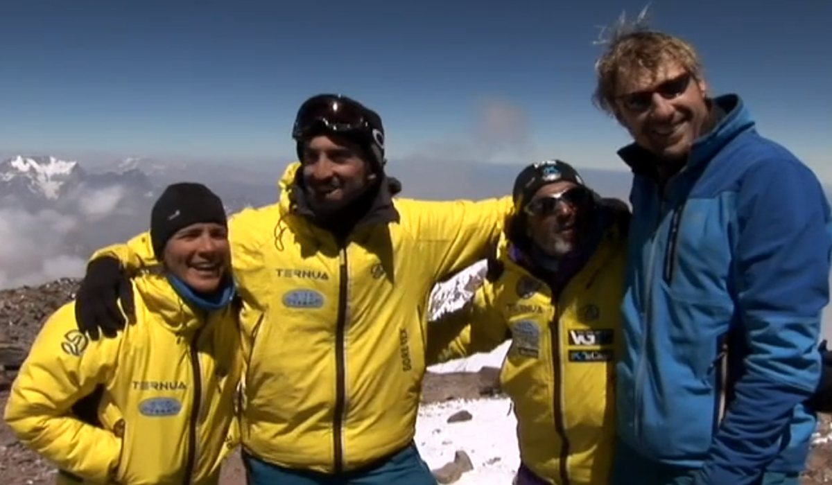 Primera edición de 'El conquistador del Aconcagua'