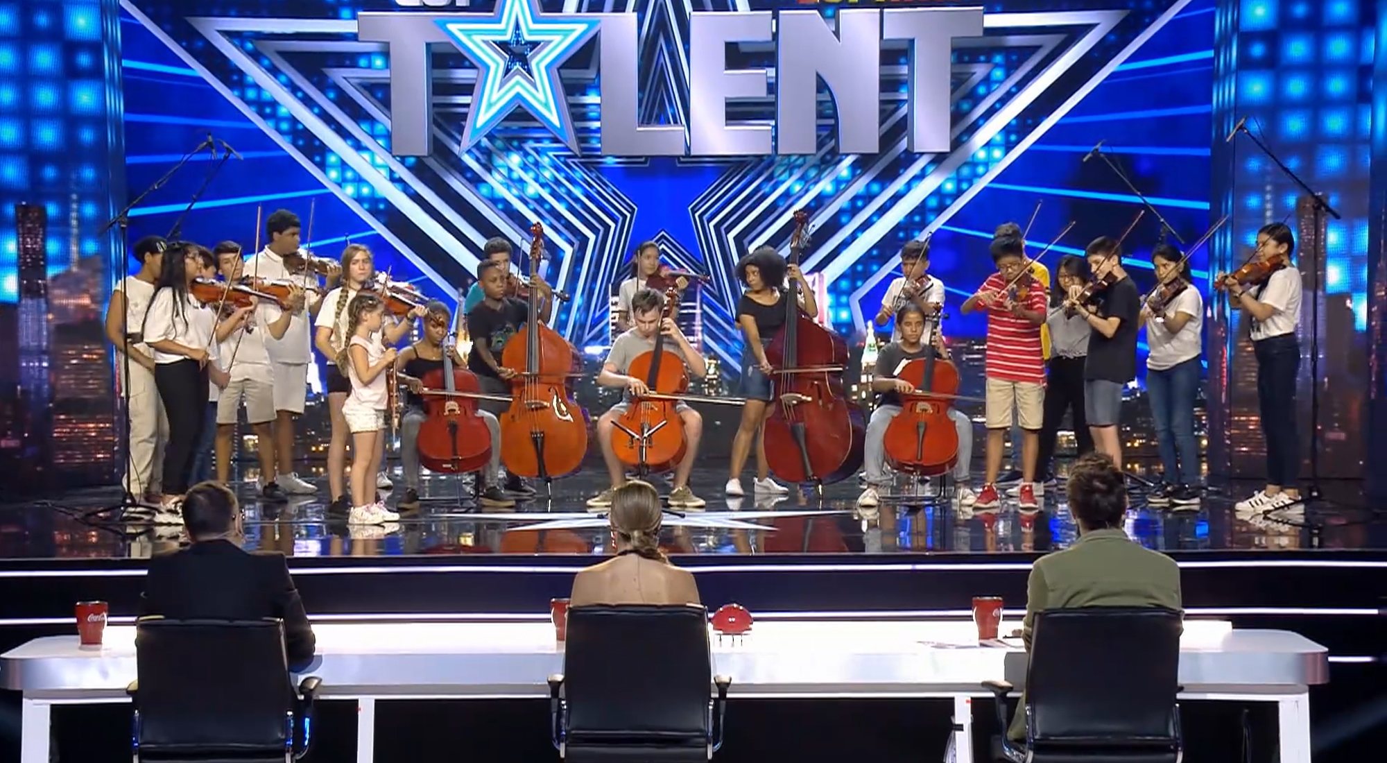 Los chicos de la Camerata Tetuán en 'Got Talent'