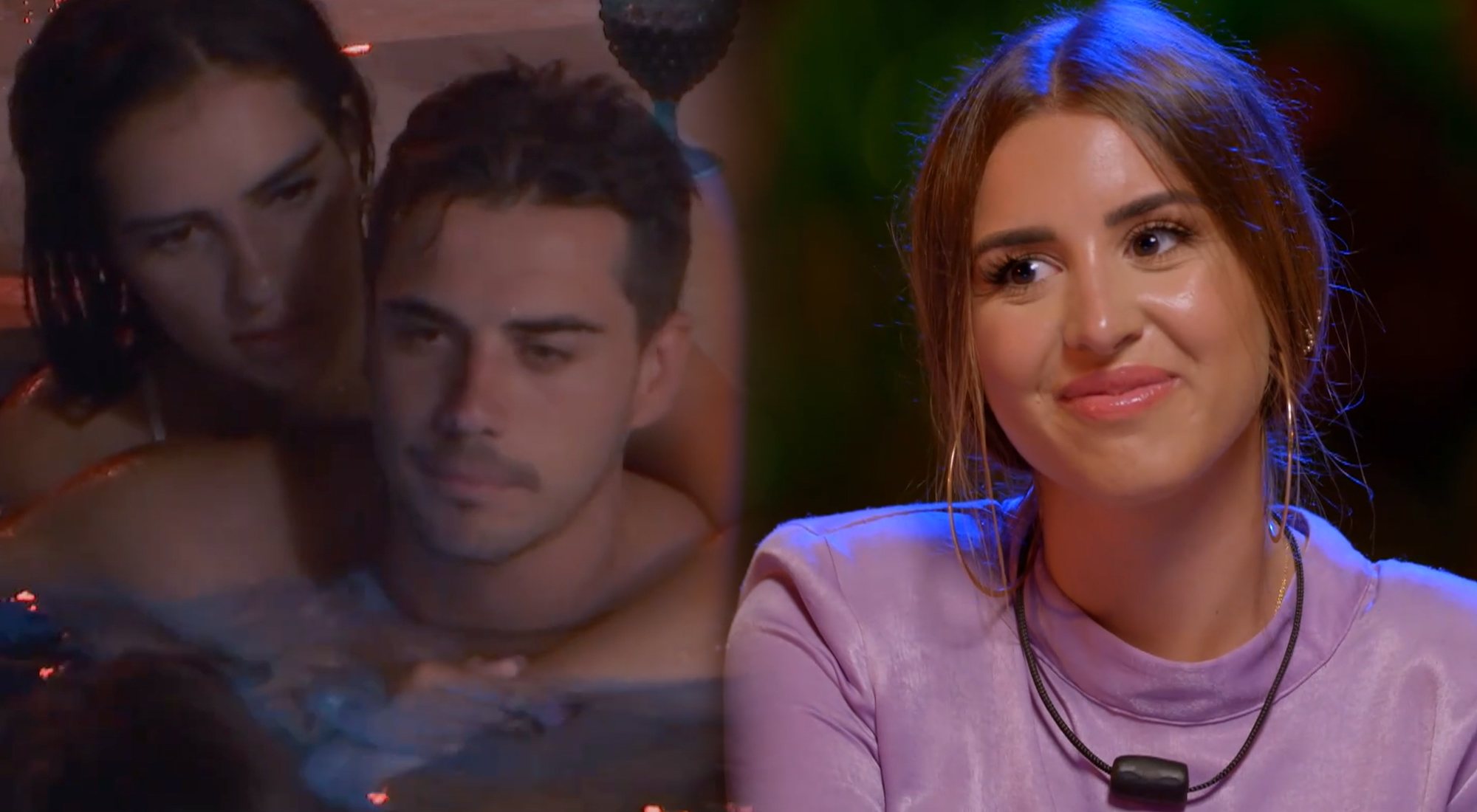 Marian ve imágenes de Jesús con Stefany en 'La isla de las tentaciones'