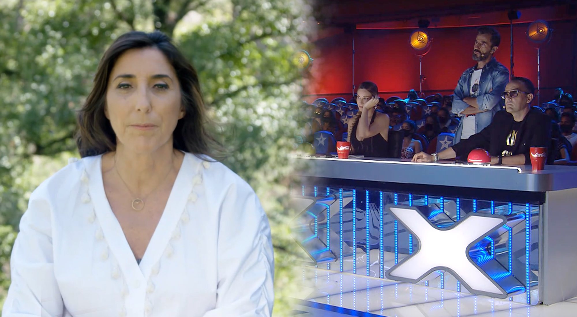 Los compañeros de Paz Padilla, emocionados en 'Got Talent' al ver su mensaje