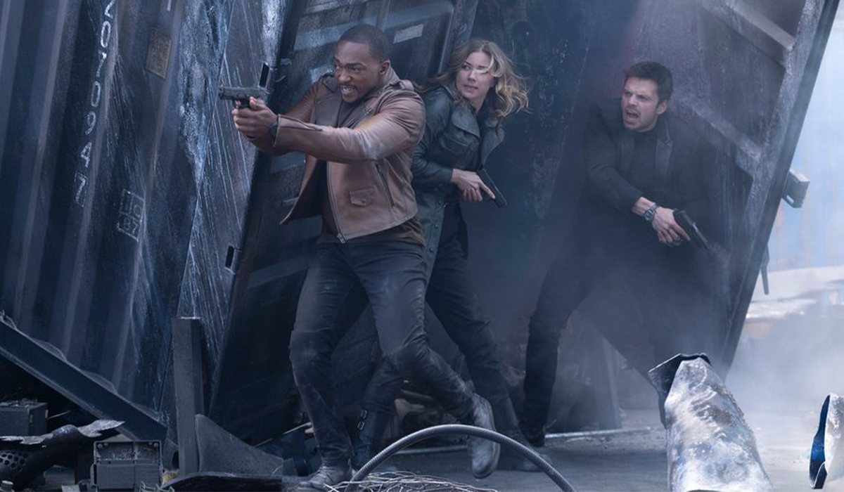 Anthony Mackie, Emily VanCamp y Sebastian Stan en &#39;Falcon y el Soldado de Invierno&#39;