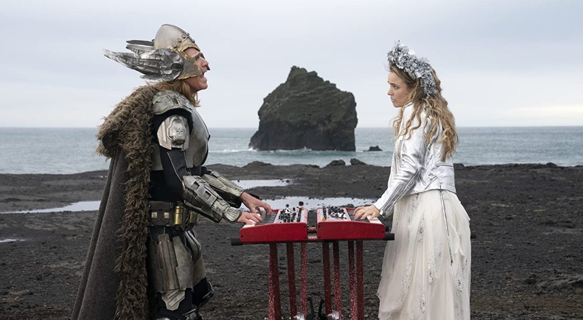 Lars y Sigrit en Festival de la Canción de Eurovisión: La historia de Fire Saga