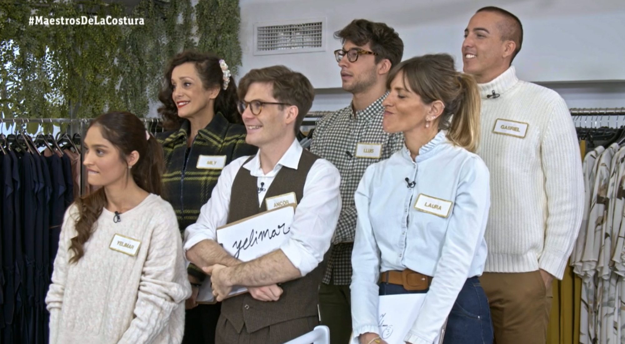 Los aprendices de 'Maestros de la costura 4' en la octava gala