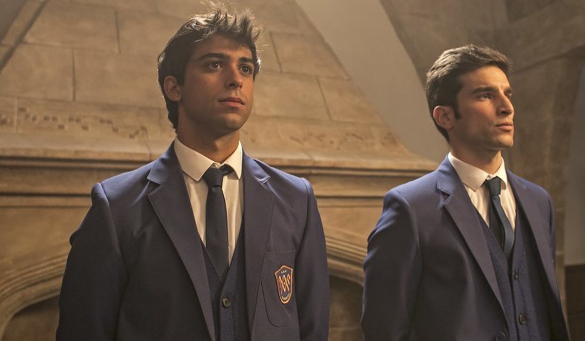 Albert Salazar y Carlos Alcaide en 'El Internado: Las Cumbres'