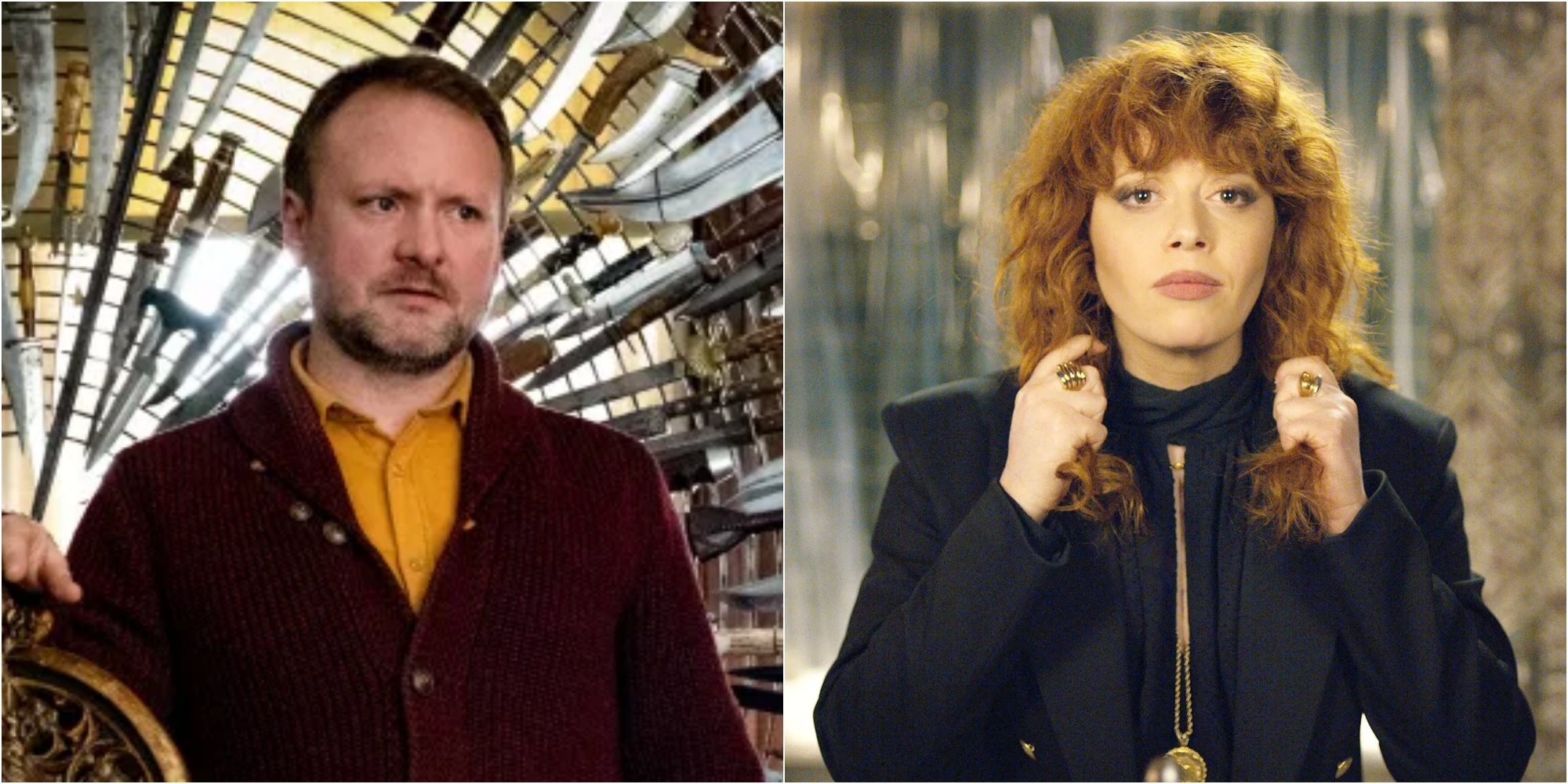 Rian Johnson y Natasha Lyonne