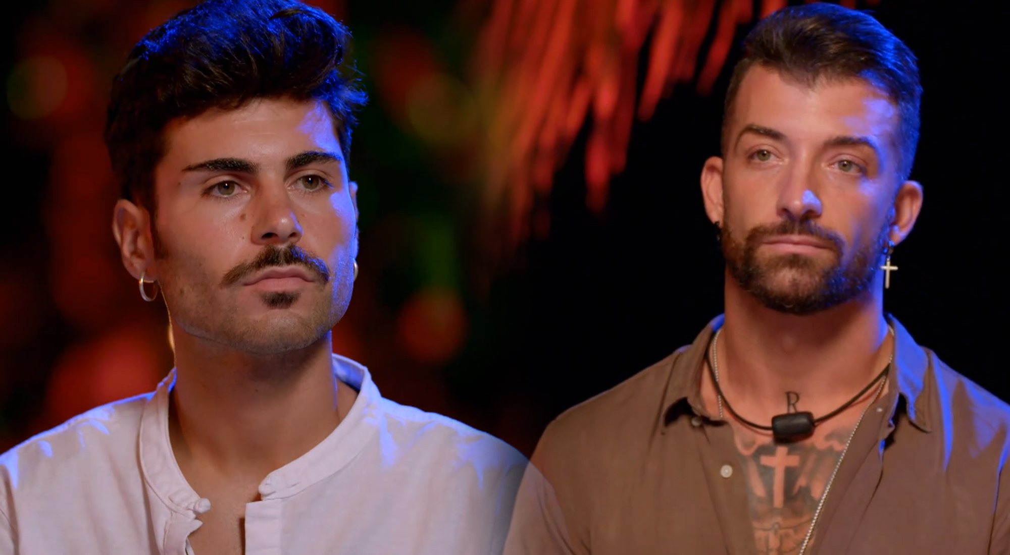 Hugo y Rubén, cara a cara en &#39;La isla de las tentaciones&#39;