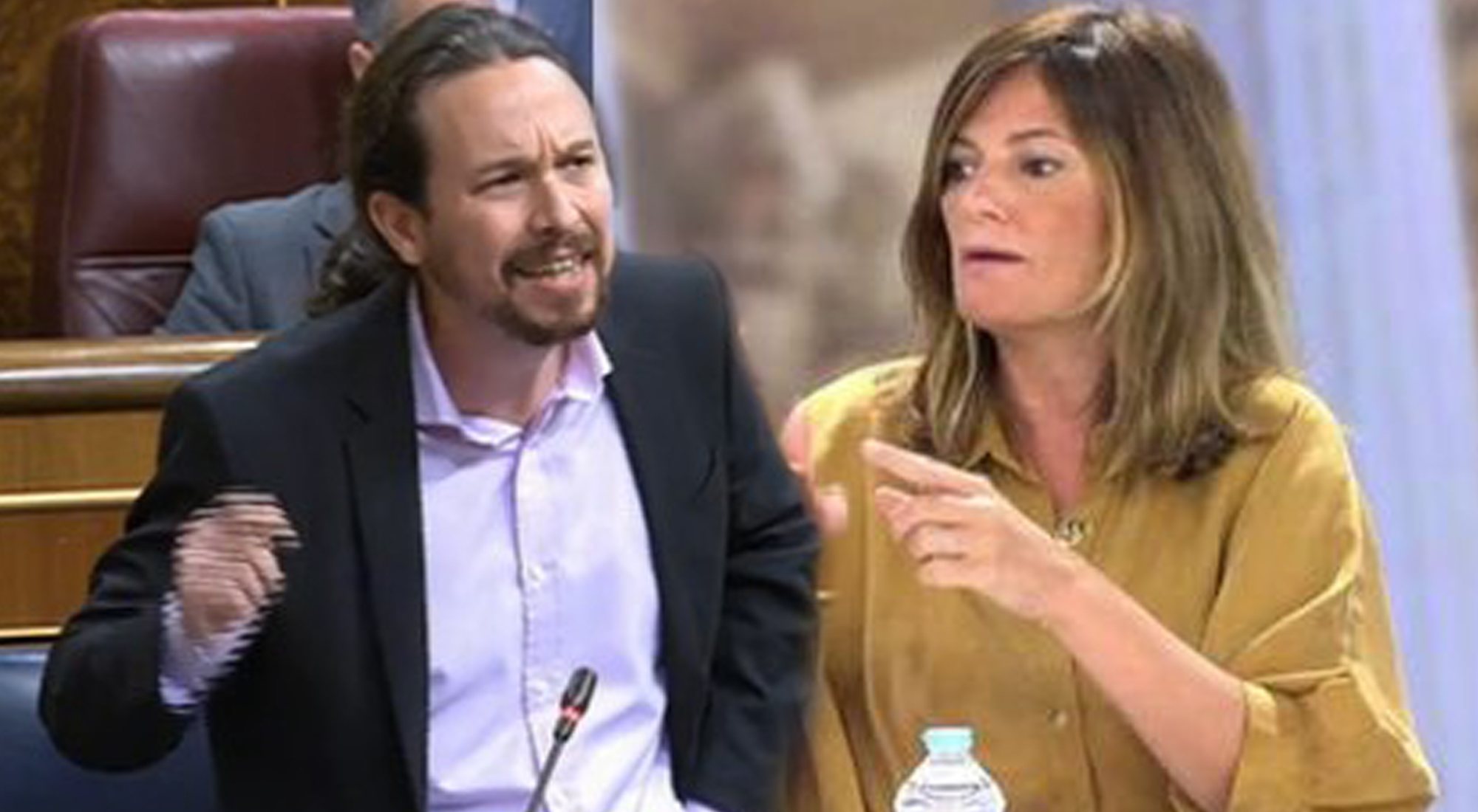 Pablo Iglesias y Pilar Gómez