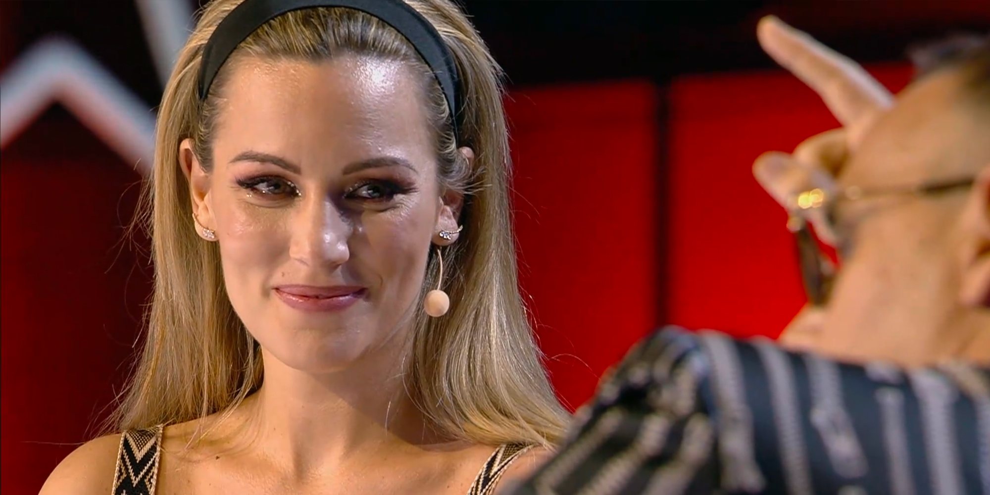 Edurne, emocionada ante las palabras de Risto Mejide