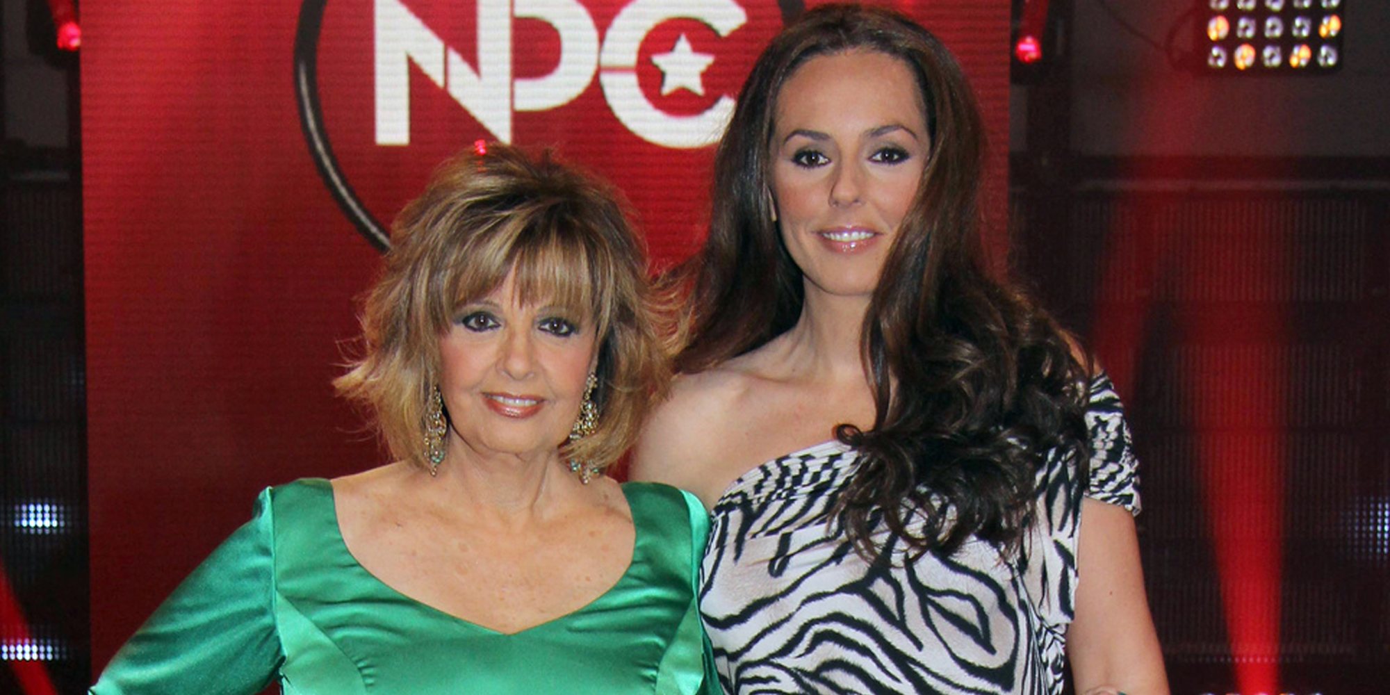 Rocío Carrasco junto a María Teresa Campos