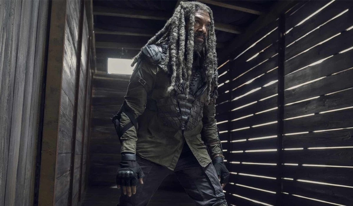 Khary Payton como Ezekiel en el 10x20 de 'The Walking Dead'
