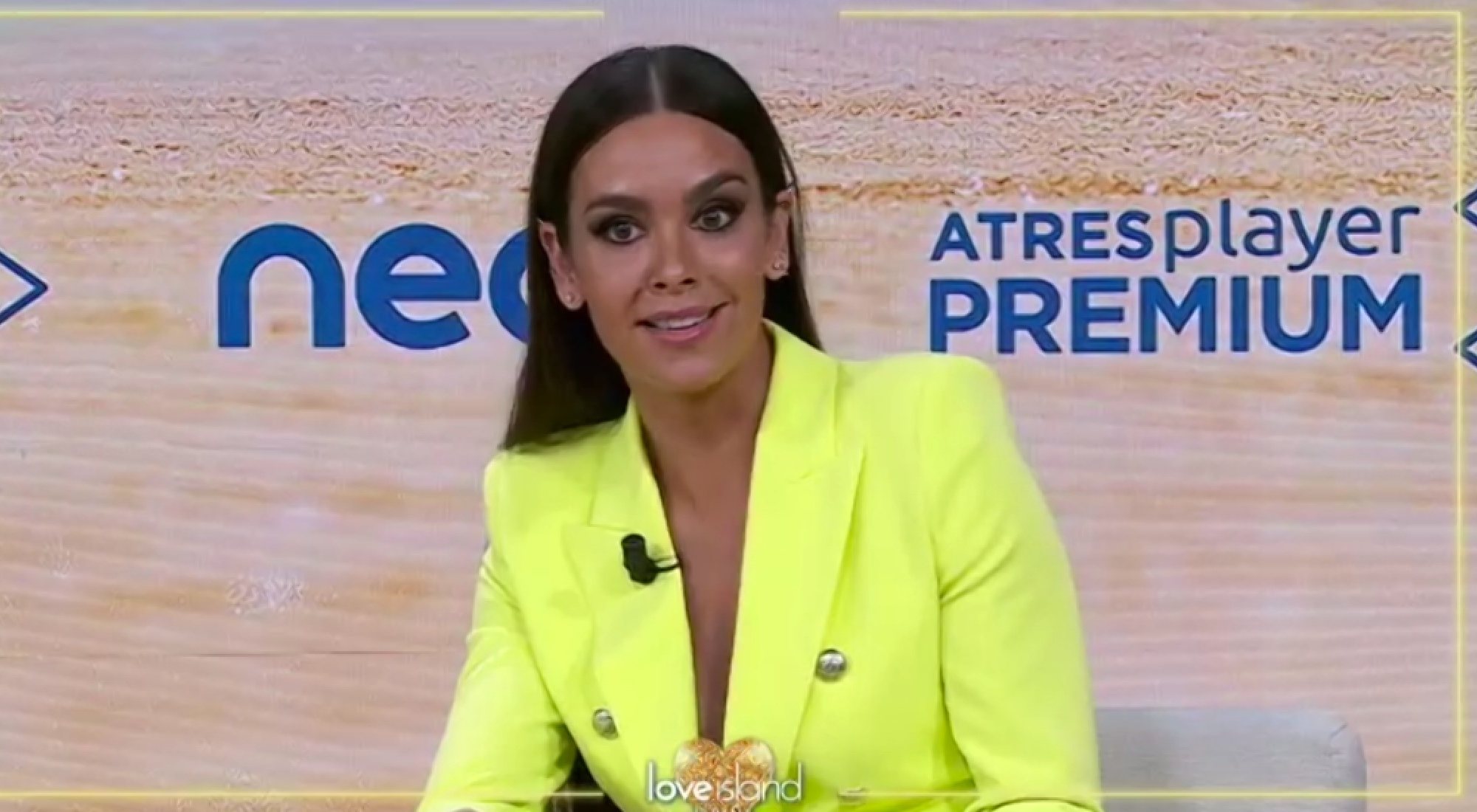 Cristina Pedroche en la rueda de prensa de 'Love Island'