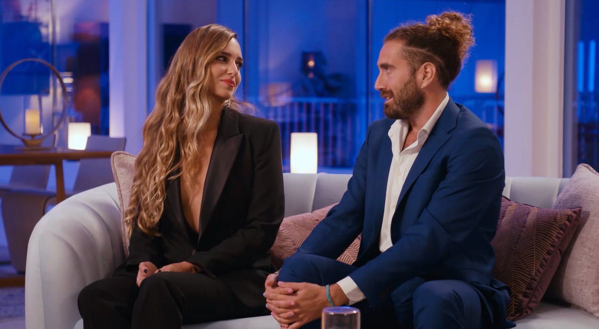 Claudia y Raúl durante su reencuentro tras &#39;La isla de las tentaciones&#39;