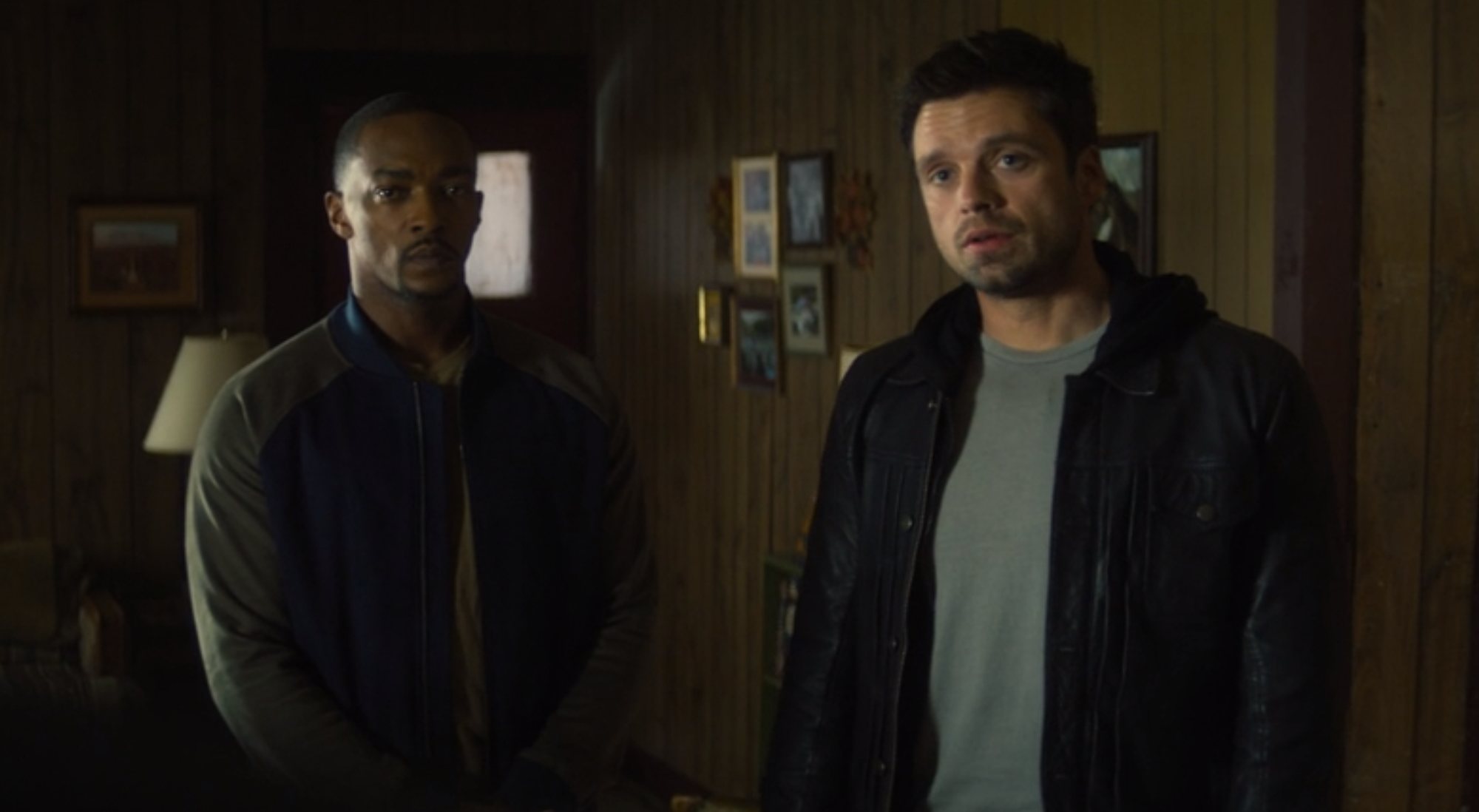 Anthony Mackie y Sebastian Stan en 'Falcon y el Soldado de Invierno'