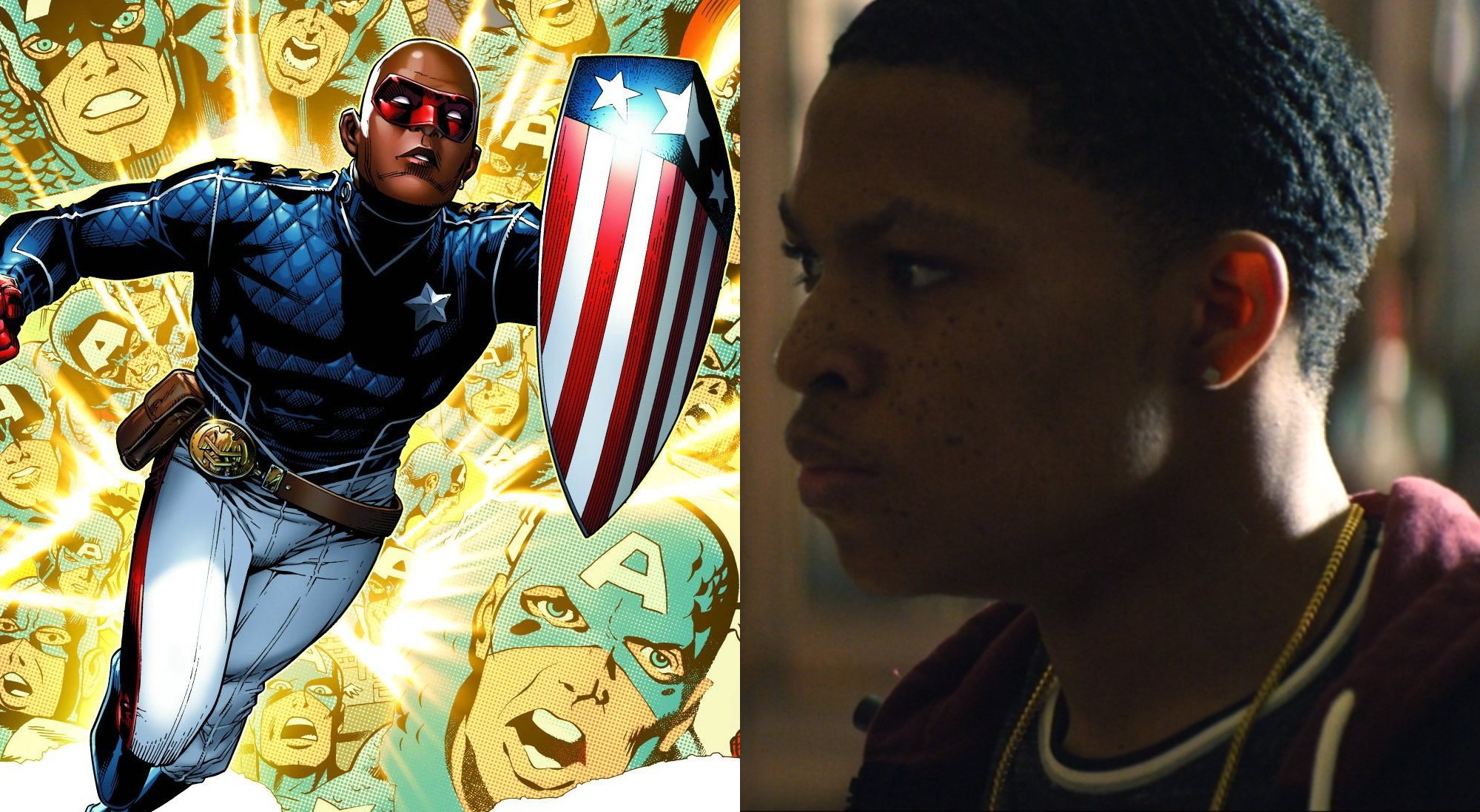 Eli, en los cómics como Patriota y en televisión interpretado por Elijah Richardson