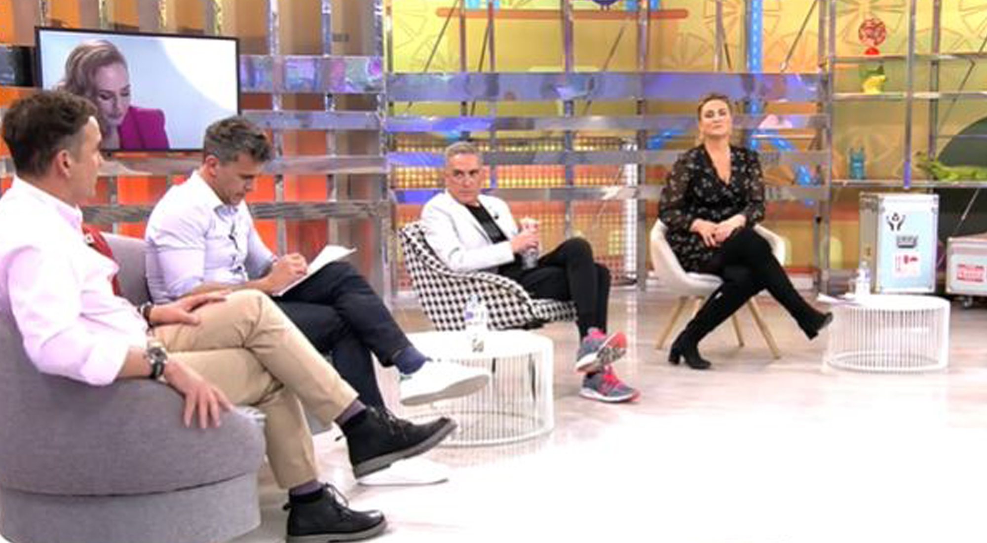 Tensión en el plató de &#39;Sálvame&#39;