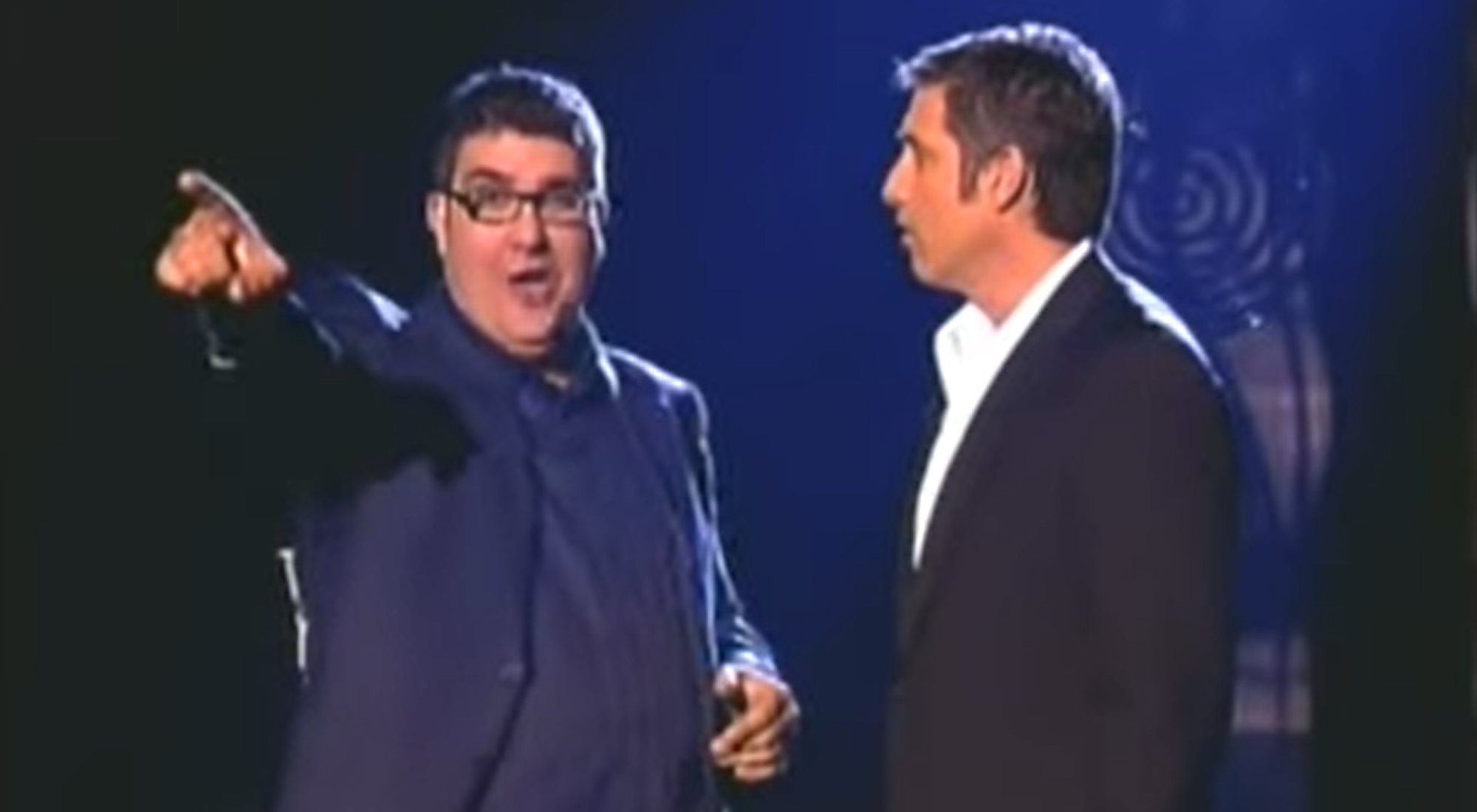 Flo y Emilio Aragón en el inicio oficial de las emisiones de laSexta