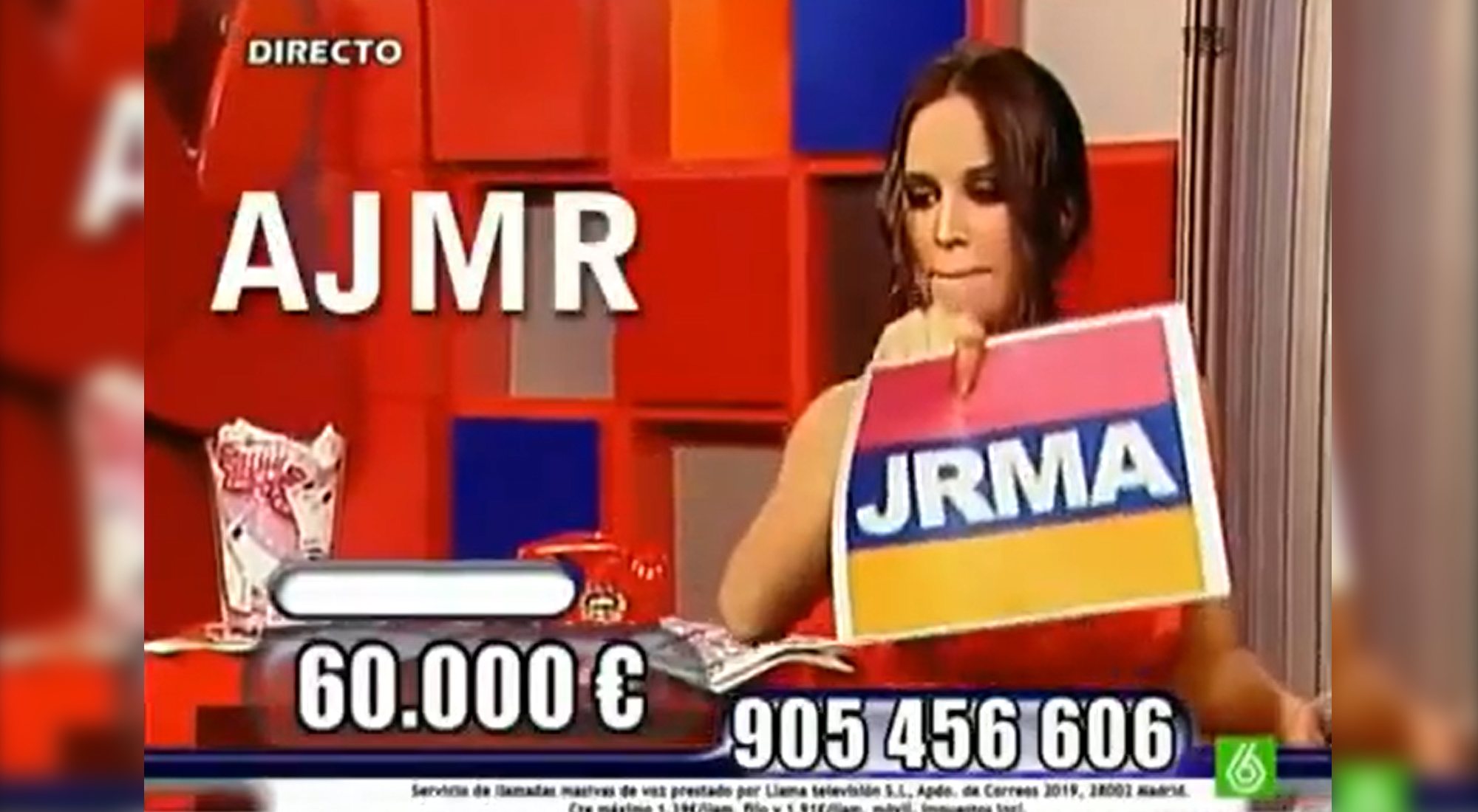 La presentadora de 'Gana ahora', perpleja ante el acierto del concursante