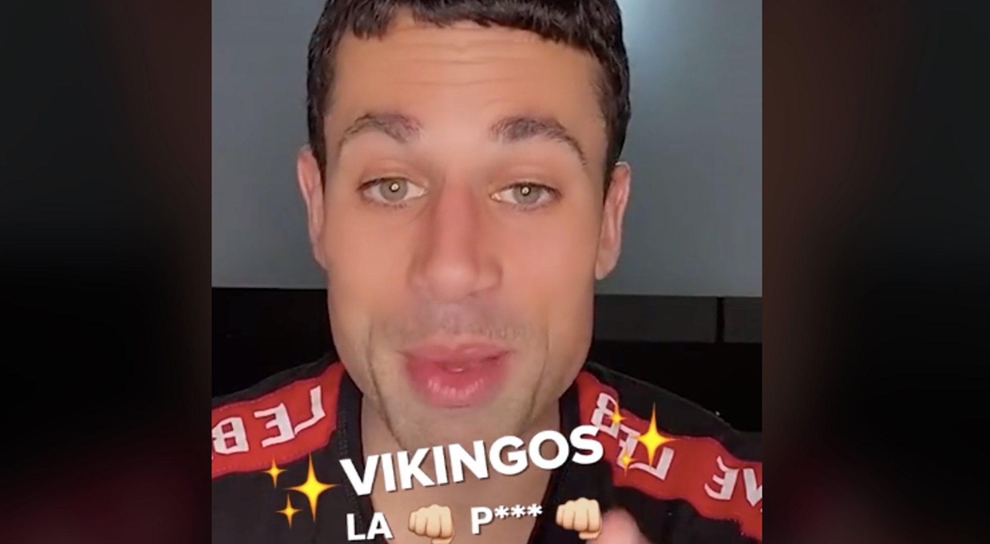 Diego promocionando &#39;Vikingos&#39;