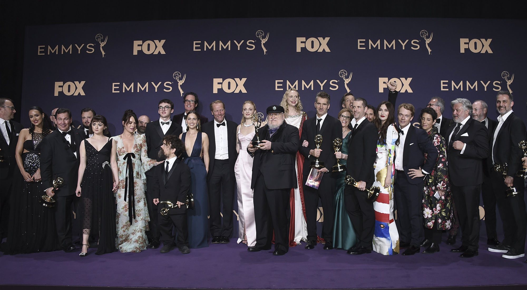 El equipo de 'Juego de Tronos' en los Premios Emmy