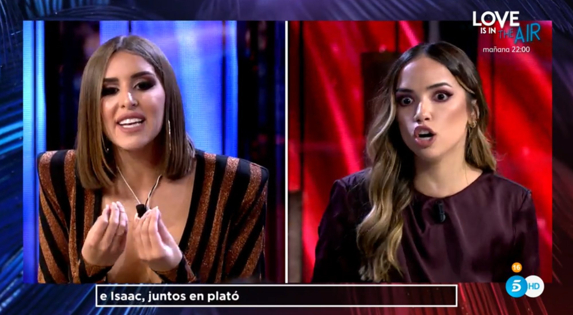 Marina y Lucía, enfrentadas en 'El debate de las tentaciones' tras lo ocurrido con Lobo