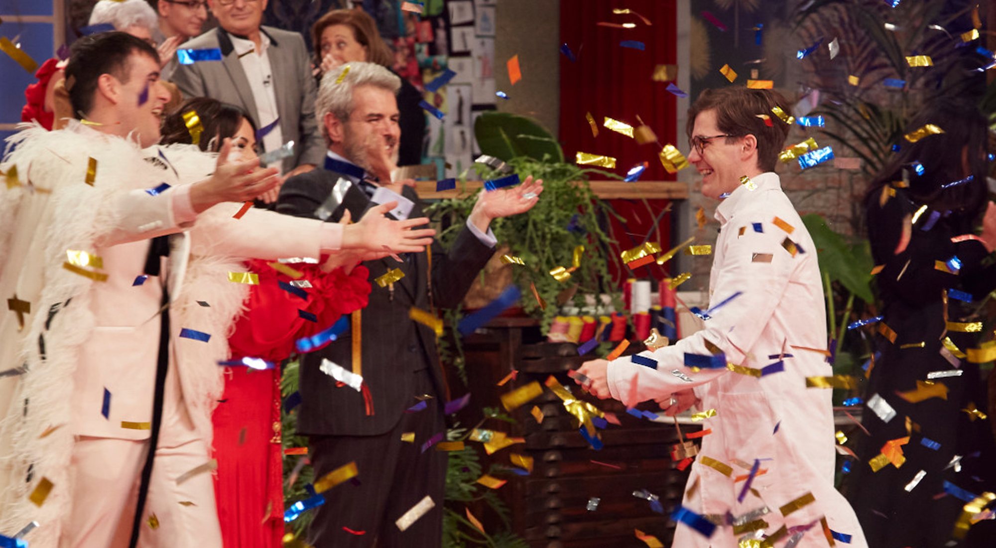 Ancor, entusiasmado tras convertirse en ganador de 'Maestros de la costura 4'