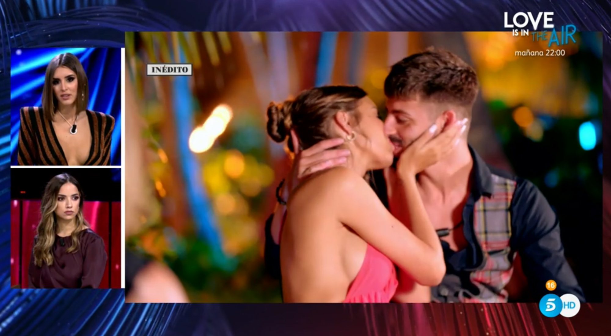 Marina y Lobo se despiden con un beso antes de separarse en 'La isla de las tentaciones'