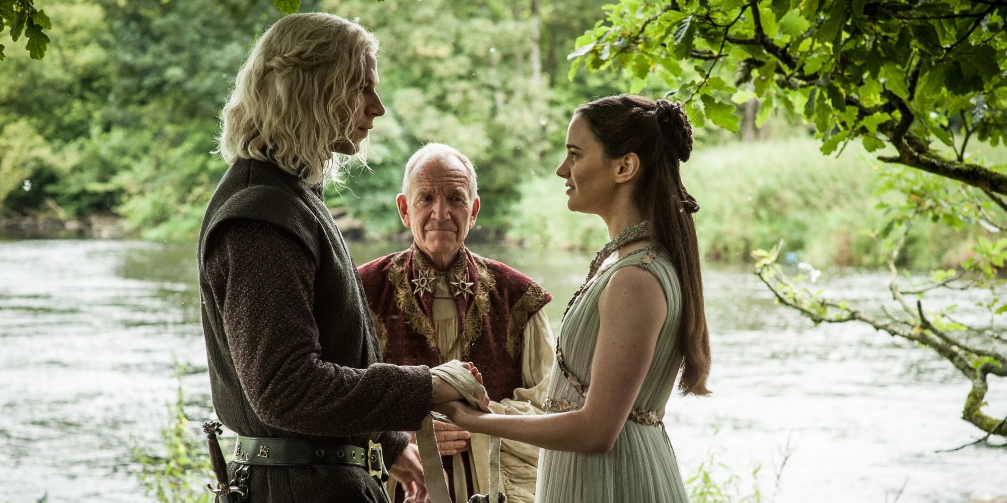 Rhaegar Targaryen y Lyanna Stark én 'Juego de tronos'