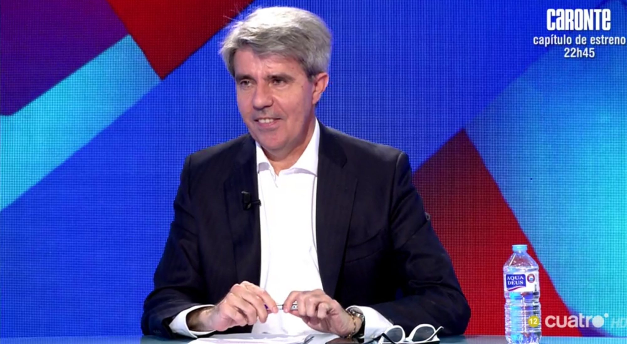 Ángel Garrido en su estreno en &#39;Todo es mentira&#39;