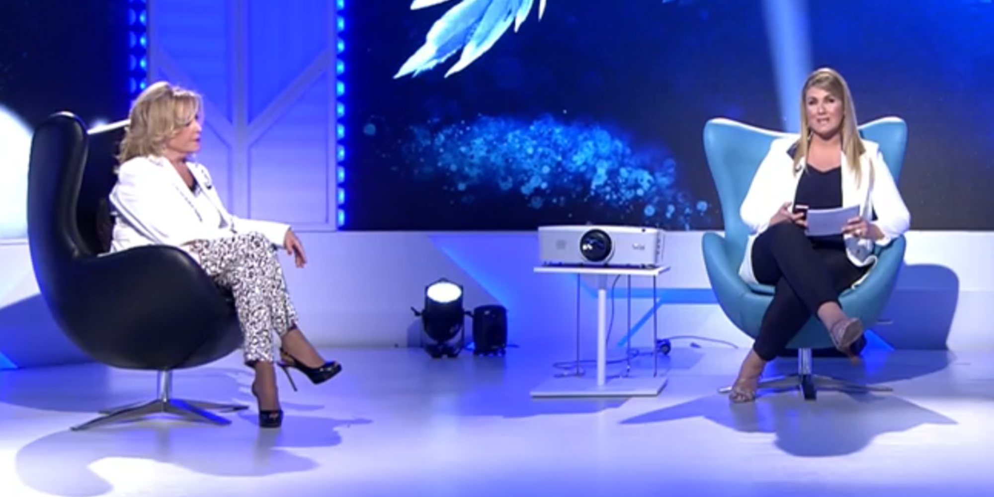 Lydia Lozano en el debate sobre la docuserie