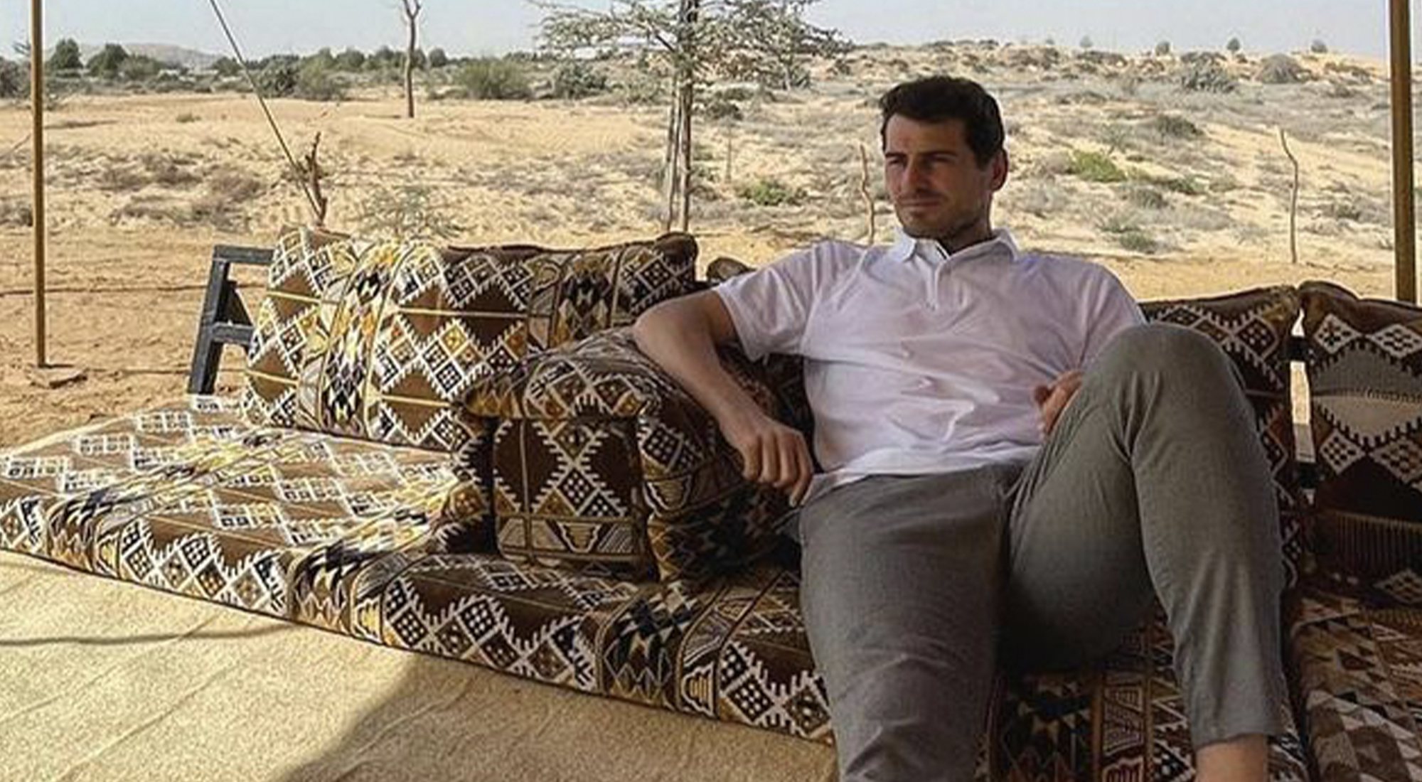Iker Casillas en Dubai a través de su Instagram