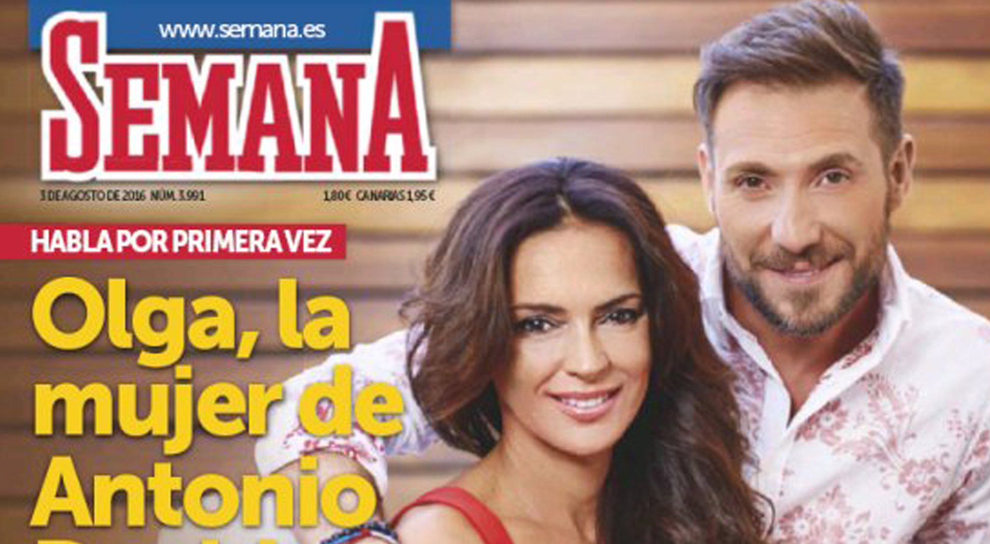 Antonio David acompaña a Olga Moreno en la primera exclusiva de la sevillana en Semana