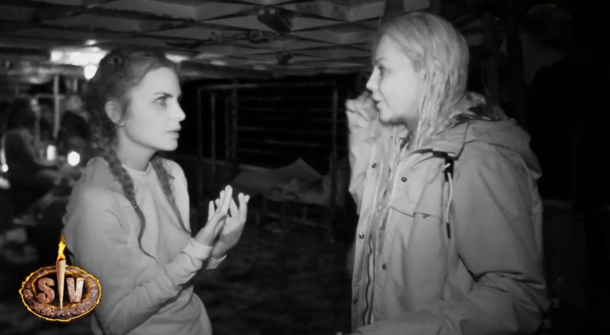 Alexia y Sylvia Pantoja durante su discusión en &#39;Supervivientes 2021&#39;