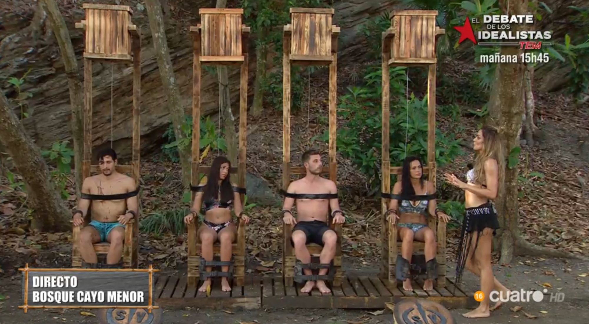 Los nominados de &#39;Supervivientes 2021&#39; se enfrentan a la ceremonia de salvación