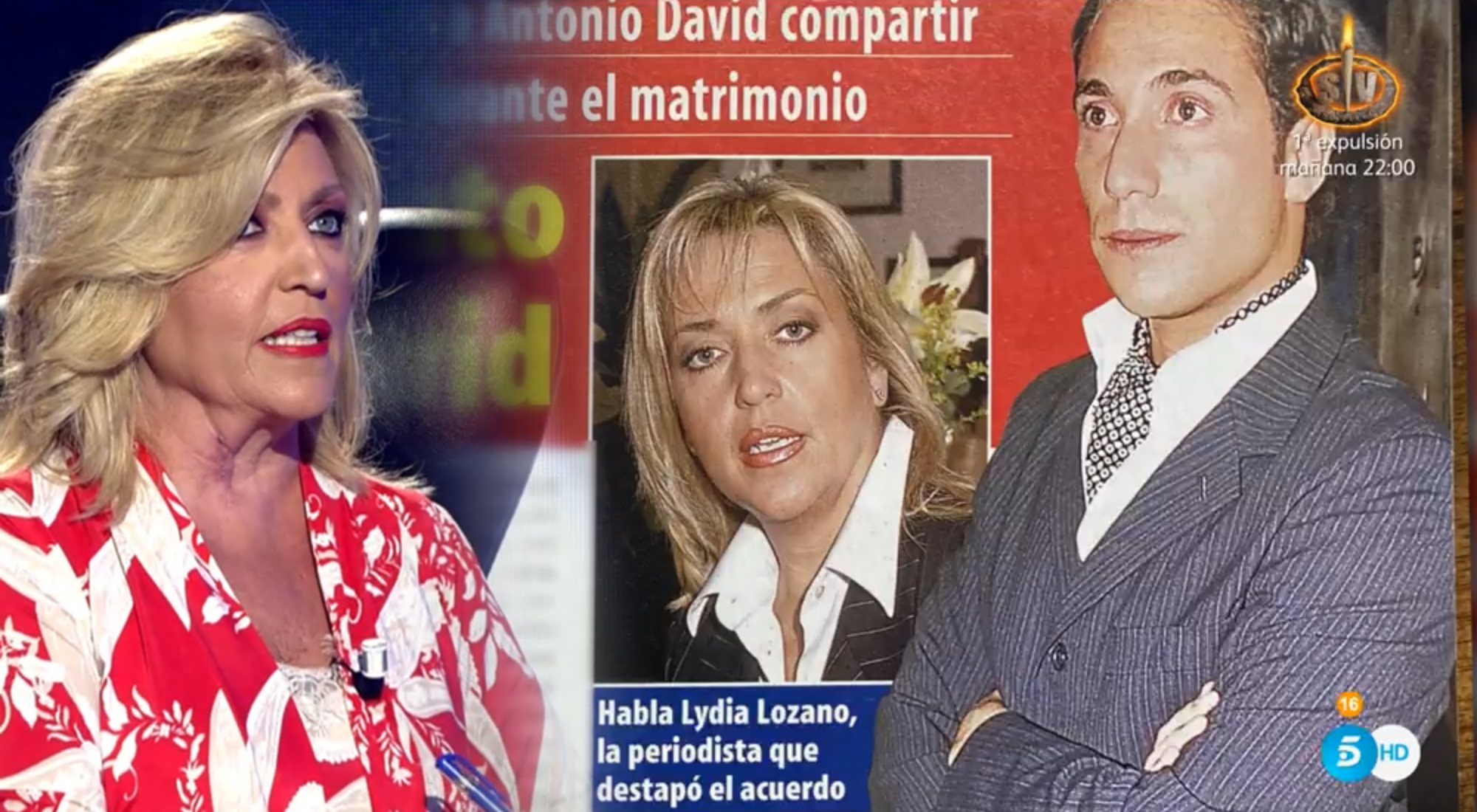 Lydia Lozano habla del convenio regulador entre Antonio David y Rocío Carrasco