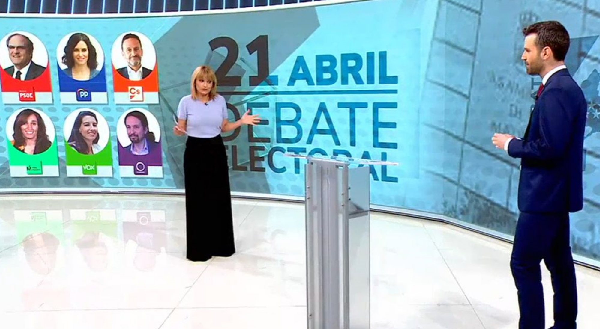 El debate de Telemadrid se celebrará el miércoles 21