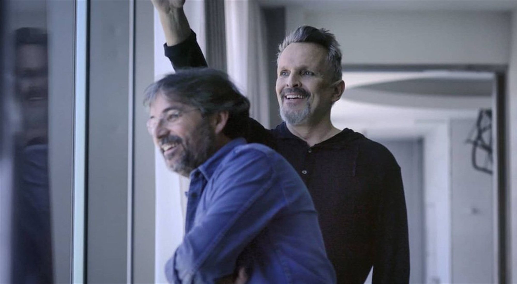 Jordi Évole y Miguel Bosé en 'Lo de Évole'