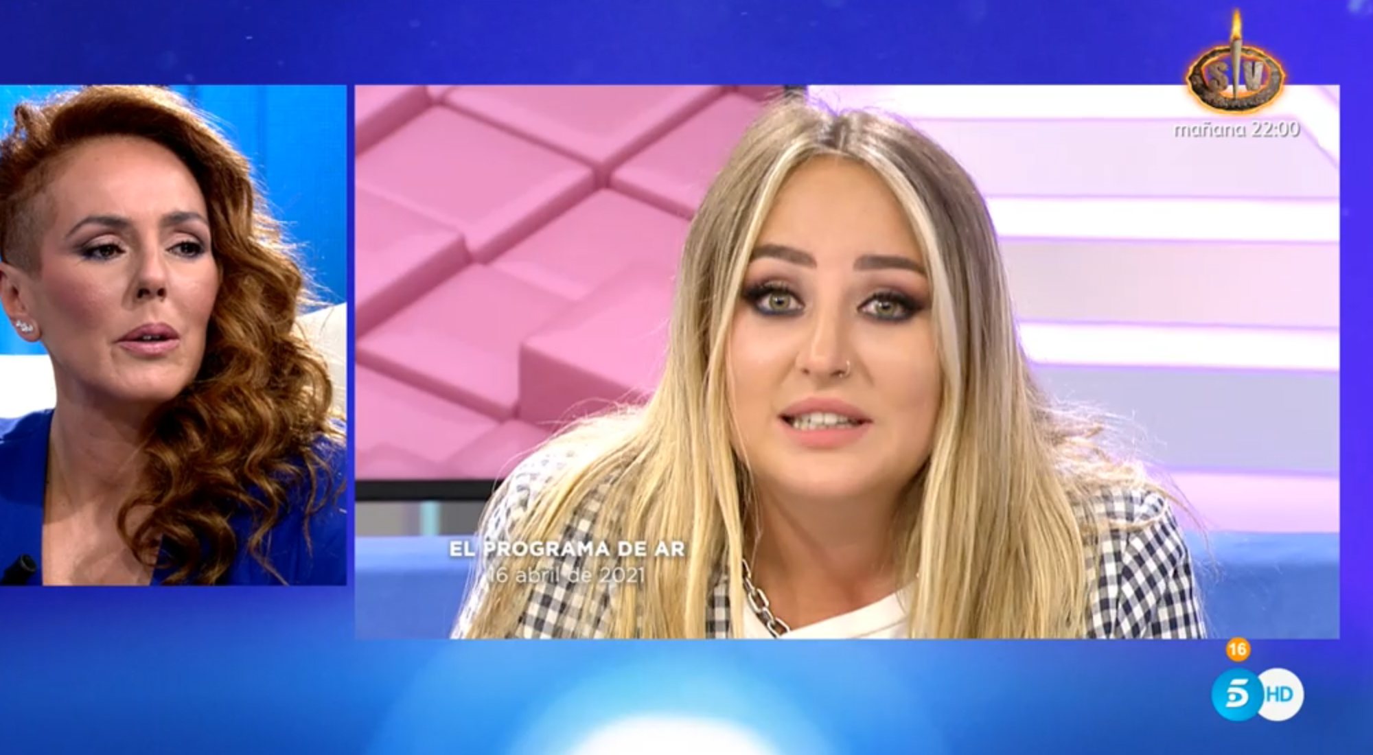 Rocío Carrasco escucha las palabras de Rocío Flores en 'El programa de Ana Rosa'