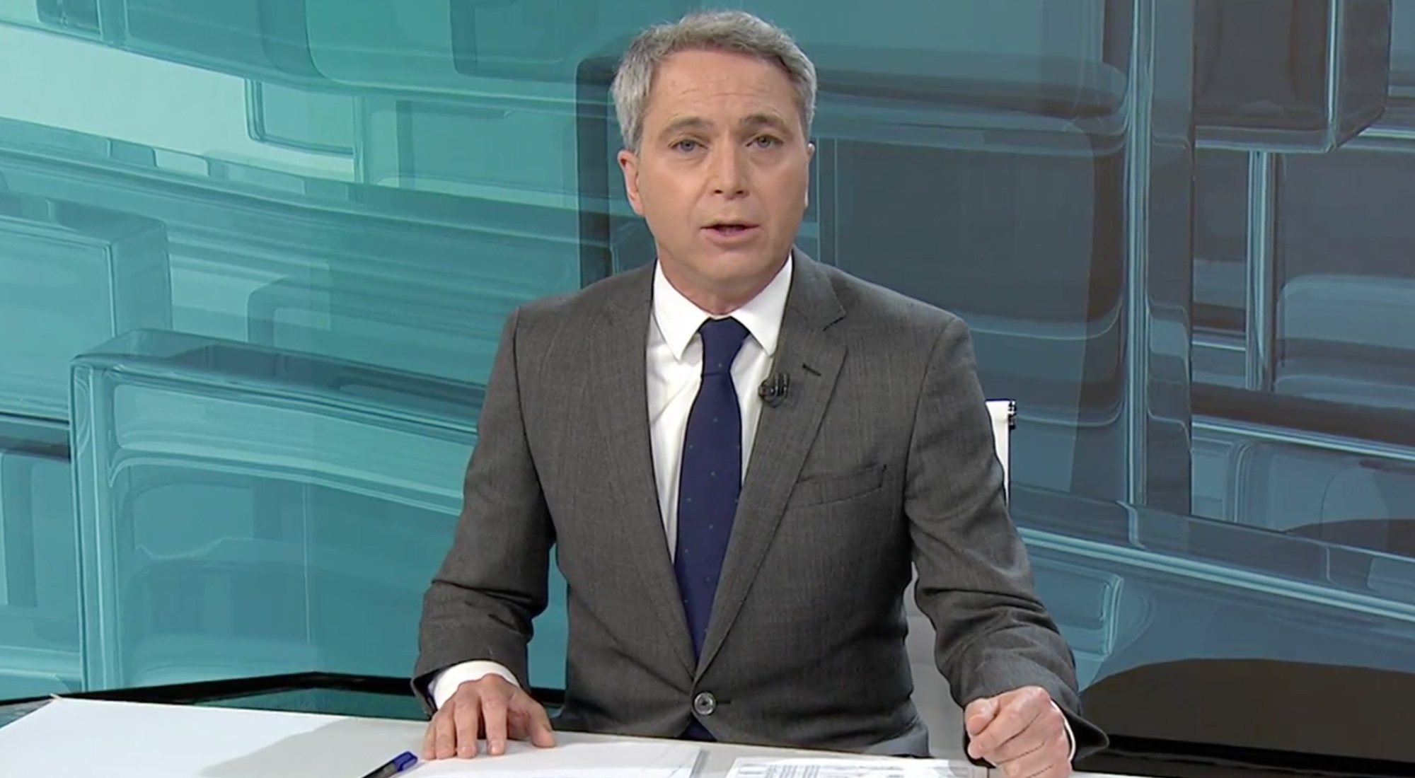 Vicente Vallés en 'Antena 3 noticias 2'